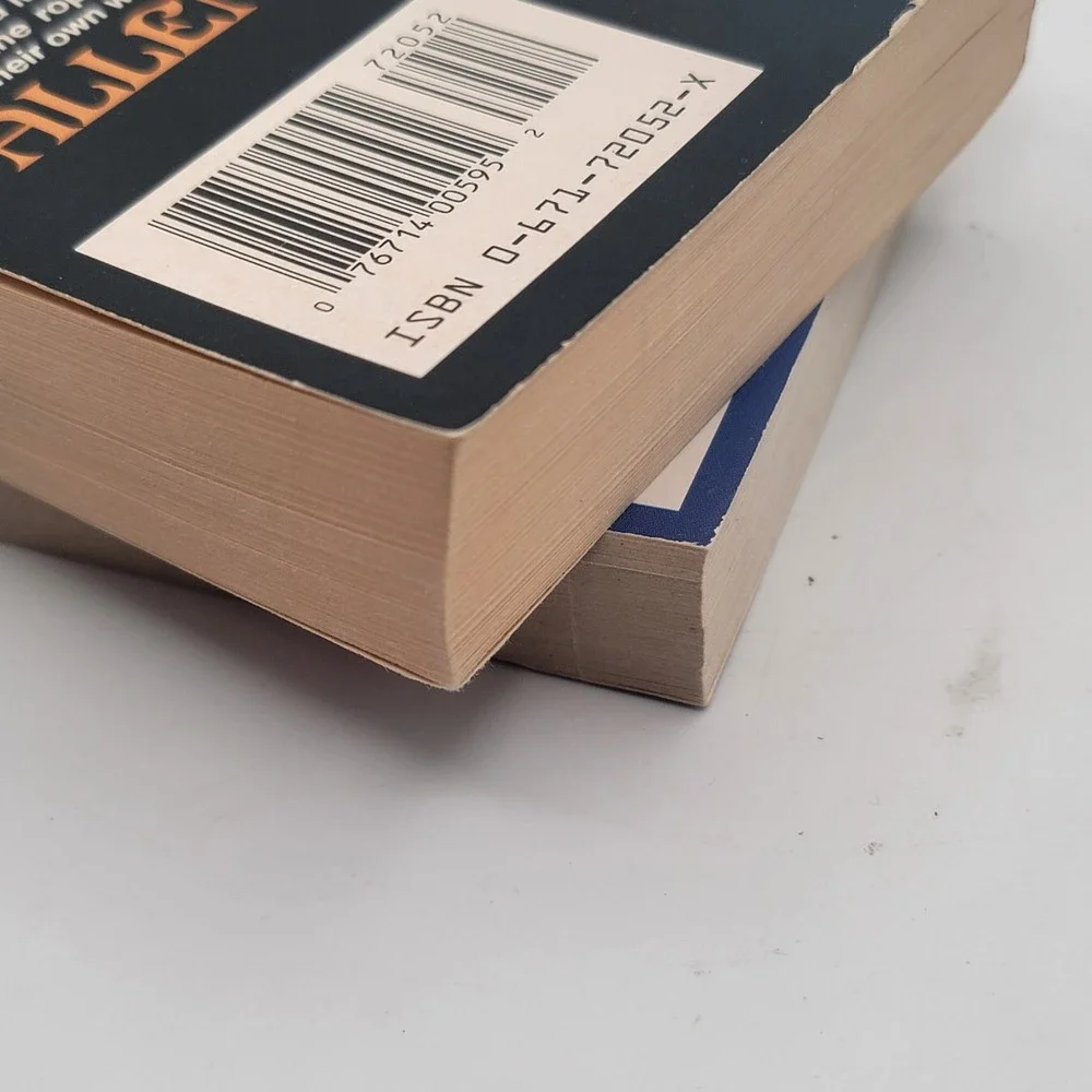 Larry Niven Achilles'‎ Choice Fallen Angels Paperback Lot 1st Printings Good